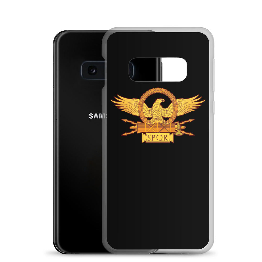 Roman Eagle Black Samsung Case