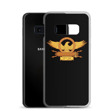 Load image into Gallery viewer, Roman Eagle Black Samsung Case