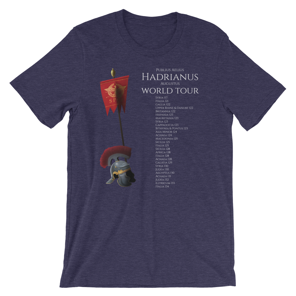 Hadrian World Tour - Ancient Rome Short-Sleeve Unisex T-Shirt