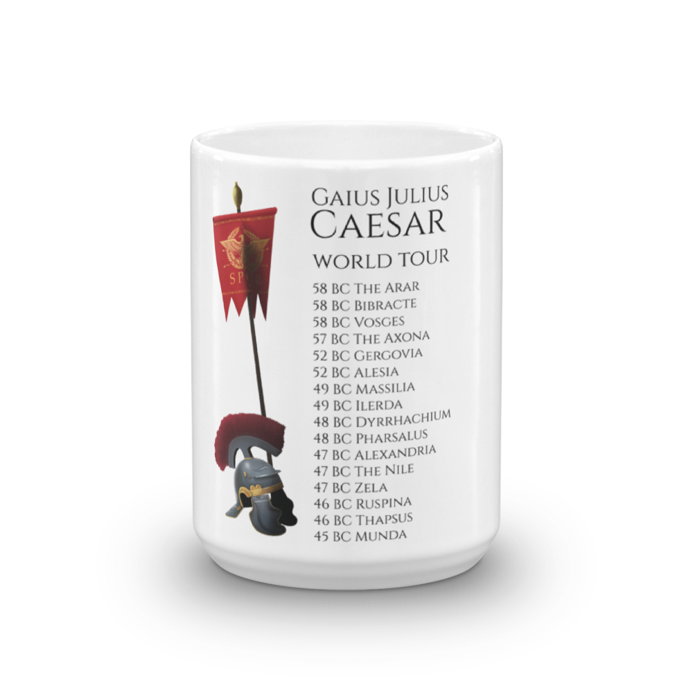 Gaius Julius Caesar World Tour Coffee Mug