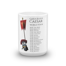 Load image into Gallery viewer, Gaius Julius Caesar World Tour Coffee Mug