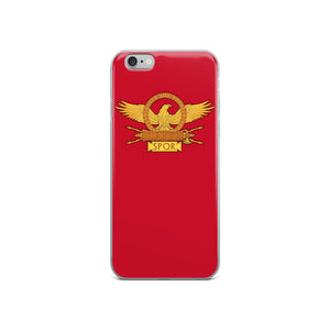 Roman Eagle Red iPhone Case