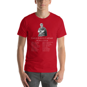 Gaius Julius Caesar World Tour - Ancient Rome Short-Sleeve Unisex T-Shirt