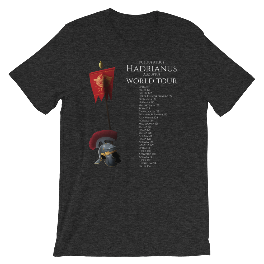 Hadrian World Tour - Ancient Rome Short-Sleeve Unisex T-Shirt