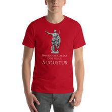 Load image into Gallery viewer, Roman emperor Augustus tee shirt