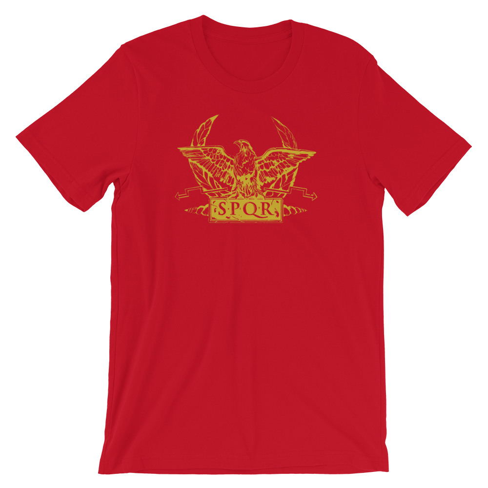 SPQR Roman Eagle Short-Sleeve Unisex T-Shirt