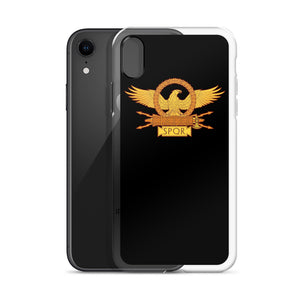 Roman Eagle Black iPhone Case