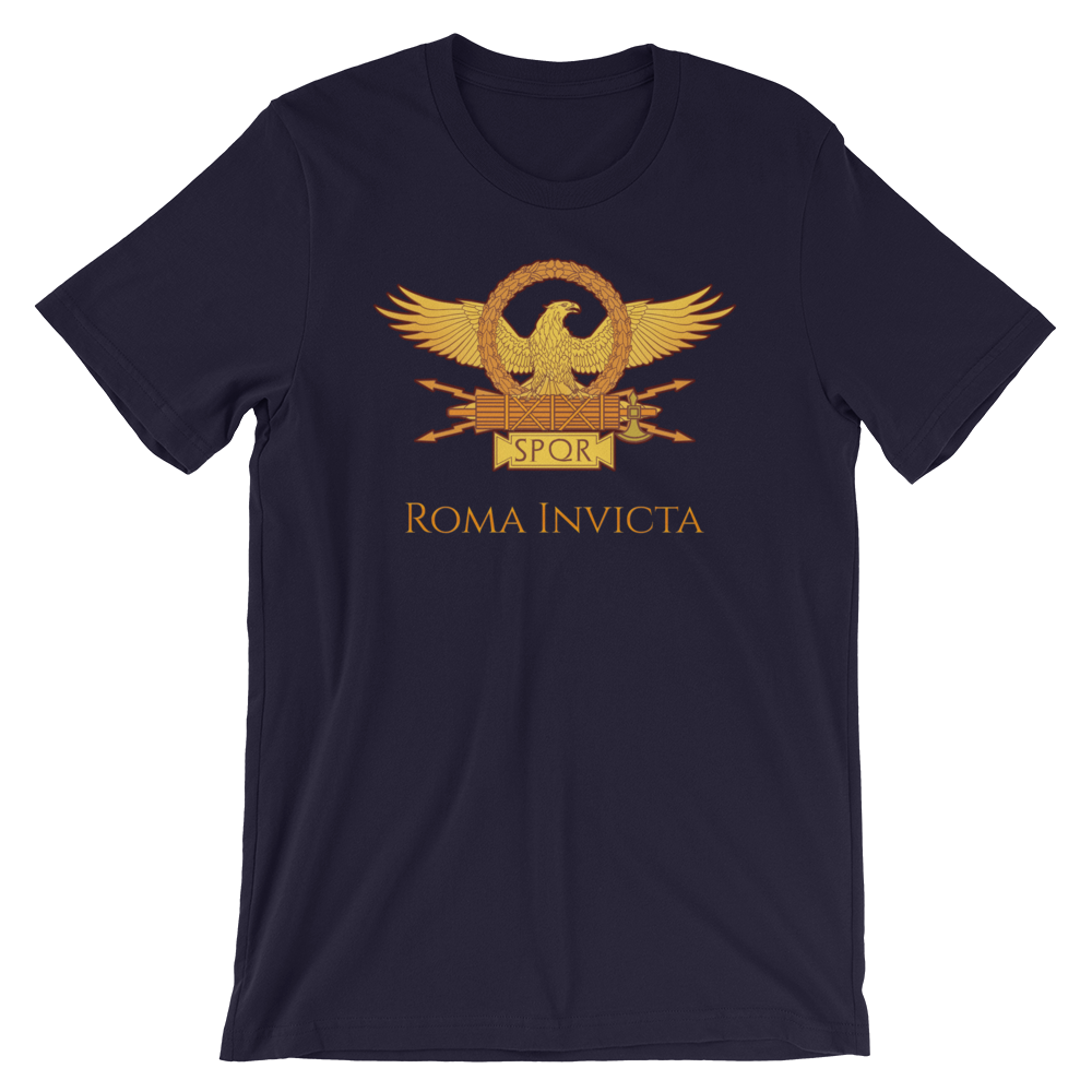 Roma Invicta Inspirational Short-Sleeve Unisex T-Shirt