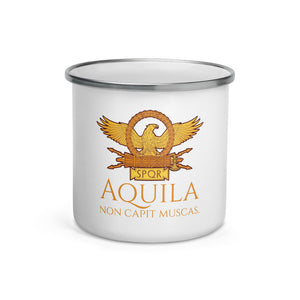 Ancient Rome enamel mug
