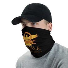 Load image into Gallery viewer, Aquila Non Capit Muscas - The Eagle Does Not Catch Flies - Roman Eagle Anti Barbarian Neck Gaiter