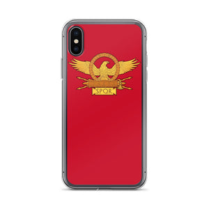 Roman Eagle Red iPhone Case