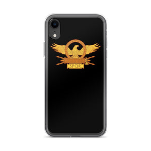 Roman Eagle Black iPhone Case