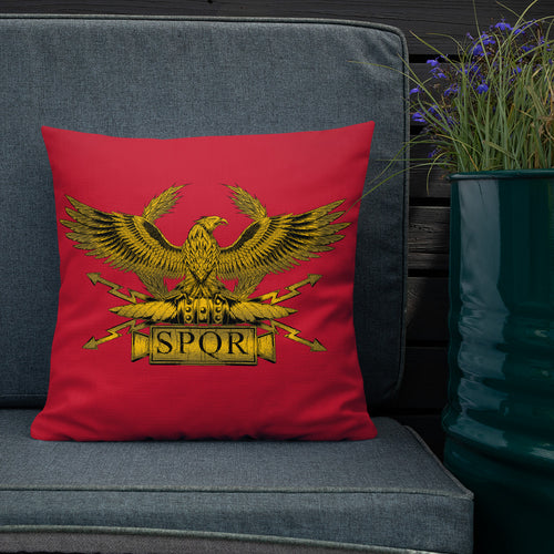SPQR Roman Aquila Premium Pillow