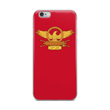 Load image into Gallery viewer, Roman Eagle Red iPhone Case