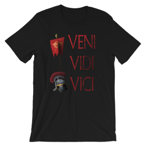 Veni Vidi Vici Gaius Julius Caesar Latin quote shirt