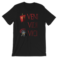 Veni Vidi Vici Gaius Julius Caesar Latin quote shirt