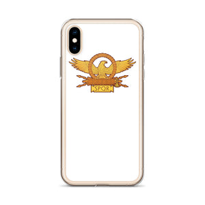 Roman Eagle White iPhone Case
