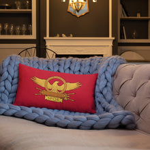 Load image into Gallery viewer, SPQR Roman Eagle Premium Pillow