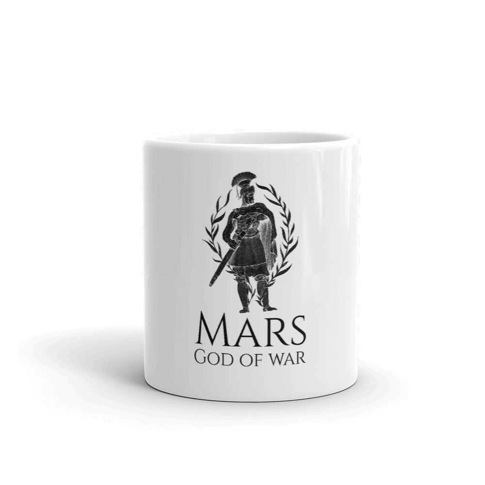 Ancient Roman God Mars mythology mug