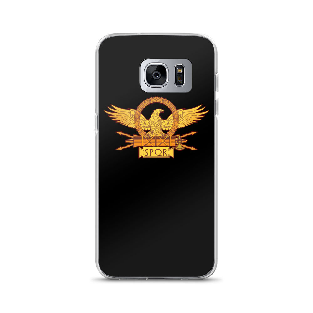 Roman Eagle Black Samsung Case