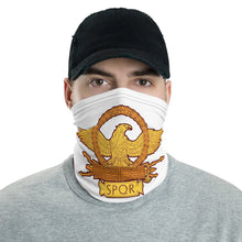 Load image into Gallery viewer, Anti Barbarian SPQR Roman Eagle Neck Gaiter