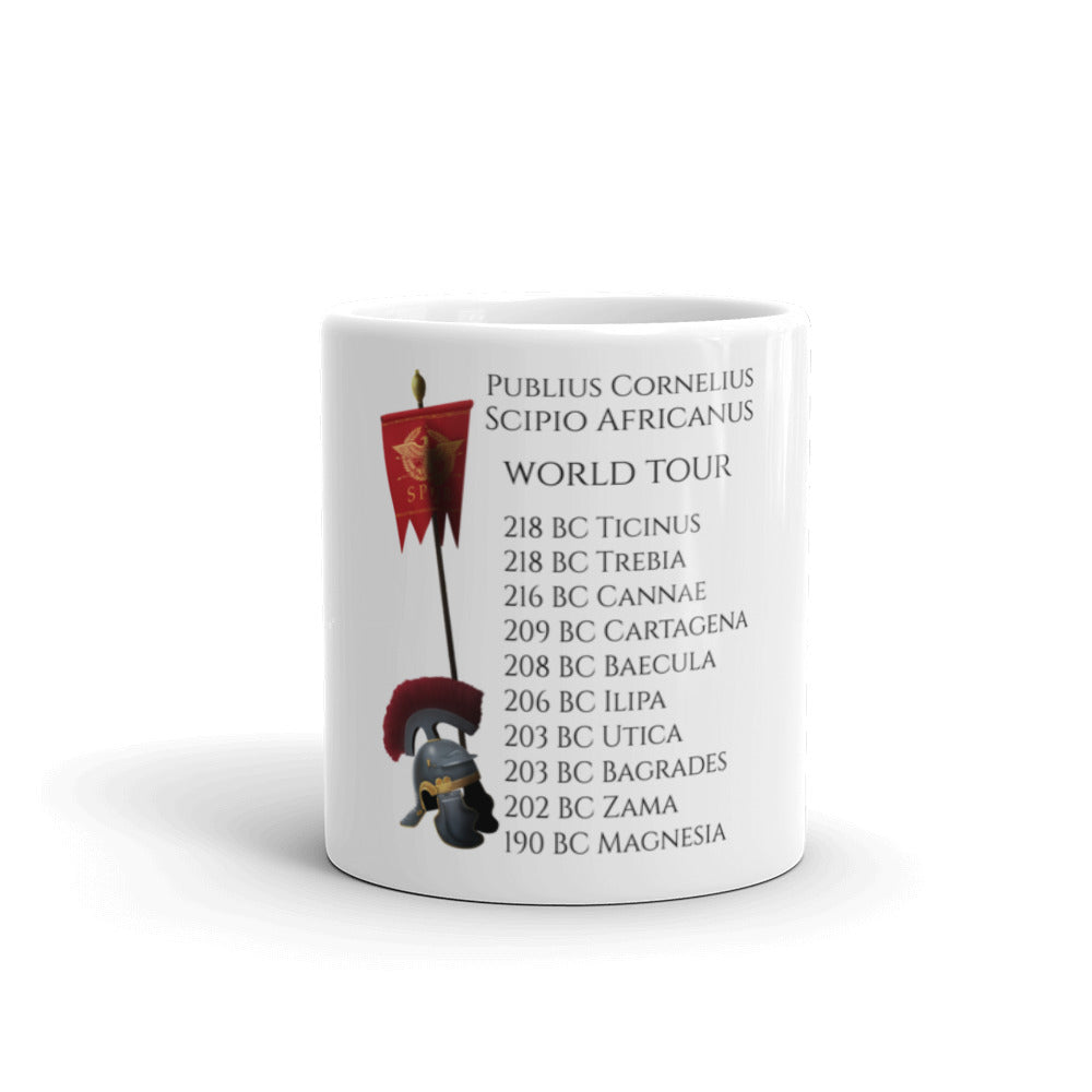 Scipio Africanus World Tour Second Punic War Coffee Mug