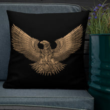 Load image into Gallery viewer, Steampunk Roman Eagle SPQR Premium Pillow