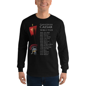Gaius Julius Caesar World Tour - Ancient Rome Men’s Long Sleeve Shirt