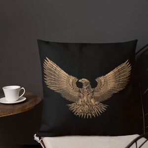 Steampunk Roman Eagle SPQR Premium Pillow