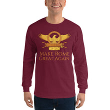 Load image into Gallery viewer, Make Rome Great Again - Ancient Rome Men’s Long Sleeve Shirt
