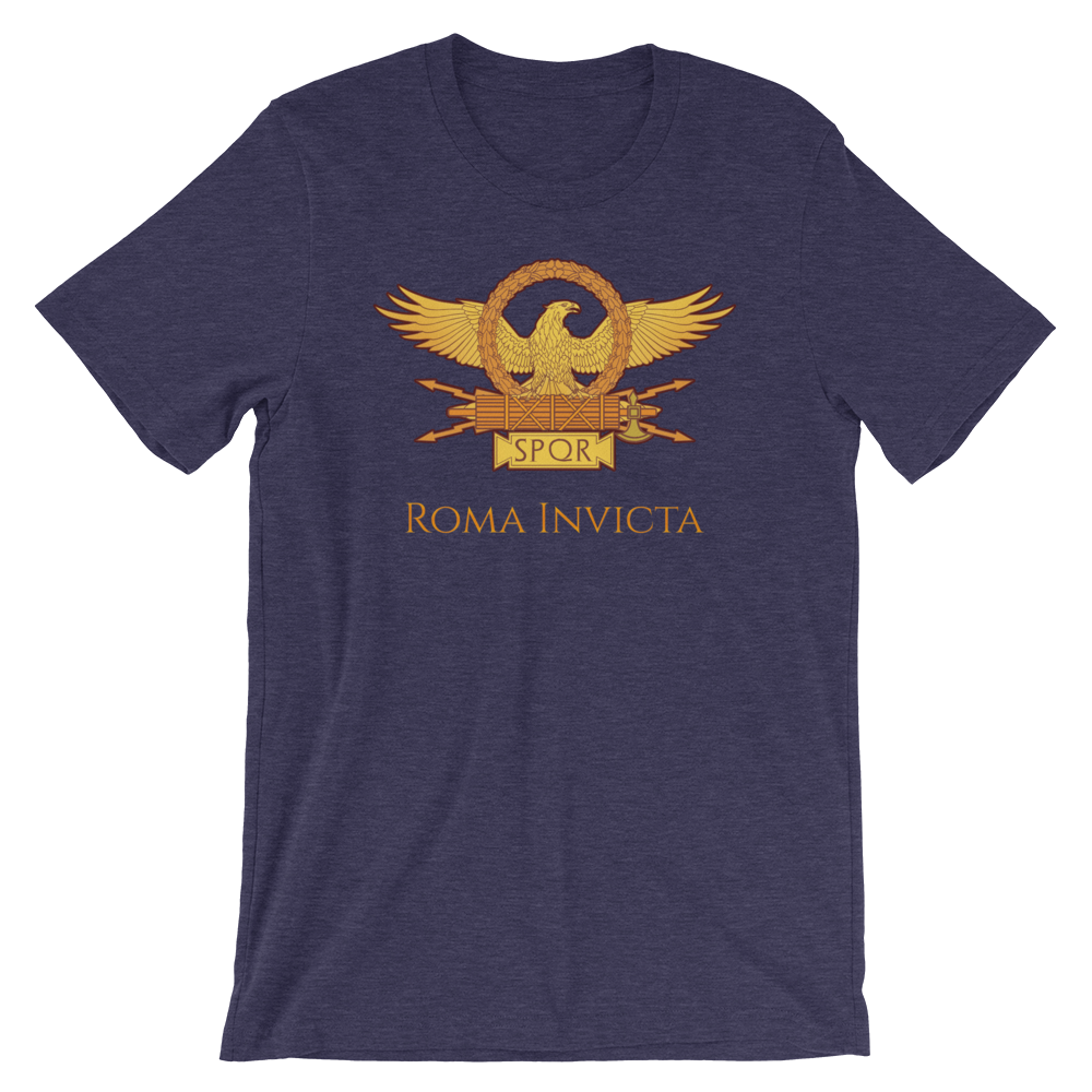 Roma Invicta Inspirational Short-Sleeve Unisex T-Shirt