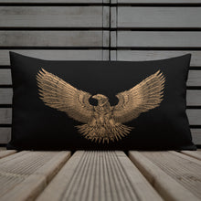 Load image into Gallery viewer, Steampunk Roman Eagle SPQR Premium Pillow