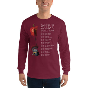 Gaius Julius Caesar World Tour - Ancient Rome Men’s Long Sleeve Shirt