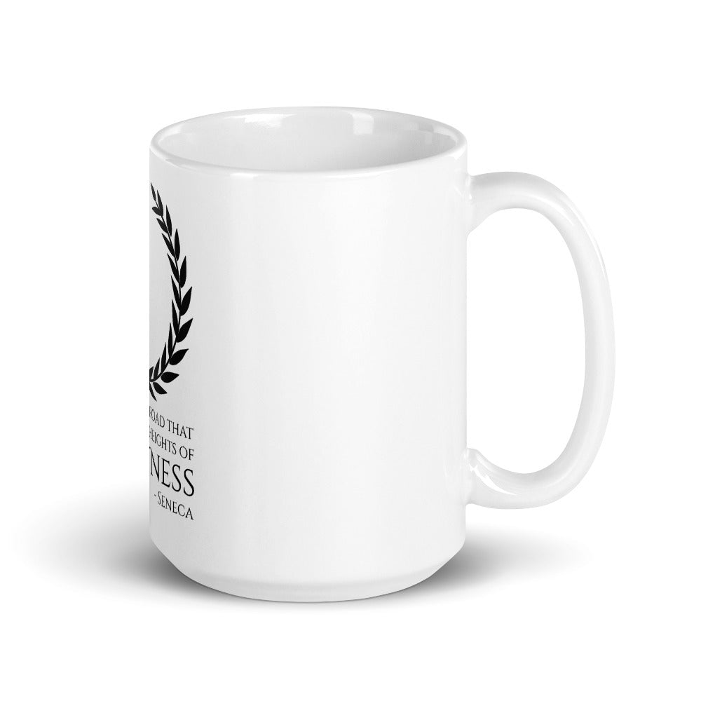 Seneca Quote On Greatness - Coffee Mug