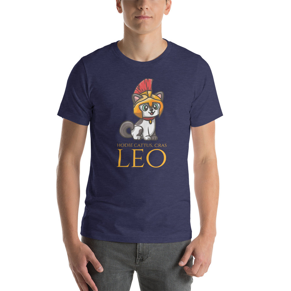 Hodie Cattus, Cras Leo - Today A Cat, Tomorrow A Lion - Latin - Ancient Rome Unisex T-Shirt