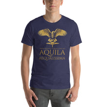 Load image into Gallery viewer, All animals are equal, but the eagle is the most equal. - Ancient Rome Latin Language Unisex T-Shirt