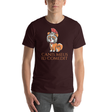 Load image into Gallery viewer, Canis Meus Id Comedit - My Dog Ate It - Latin - Ancient Rome Unisex T-Shirt